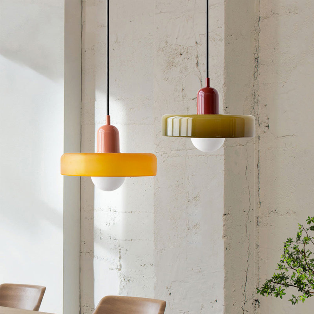 Miklon | Colorful Bauhaus-Style Pendant Light