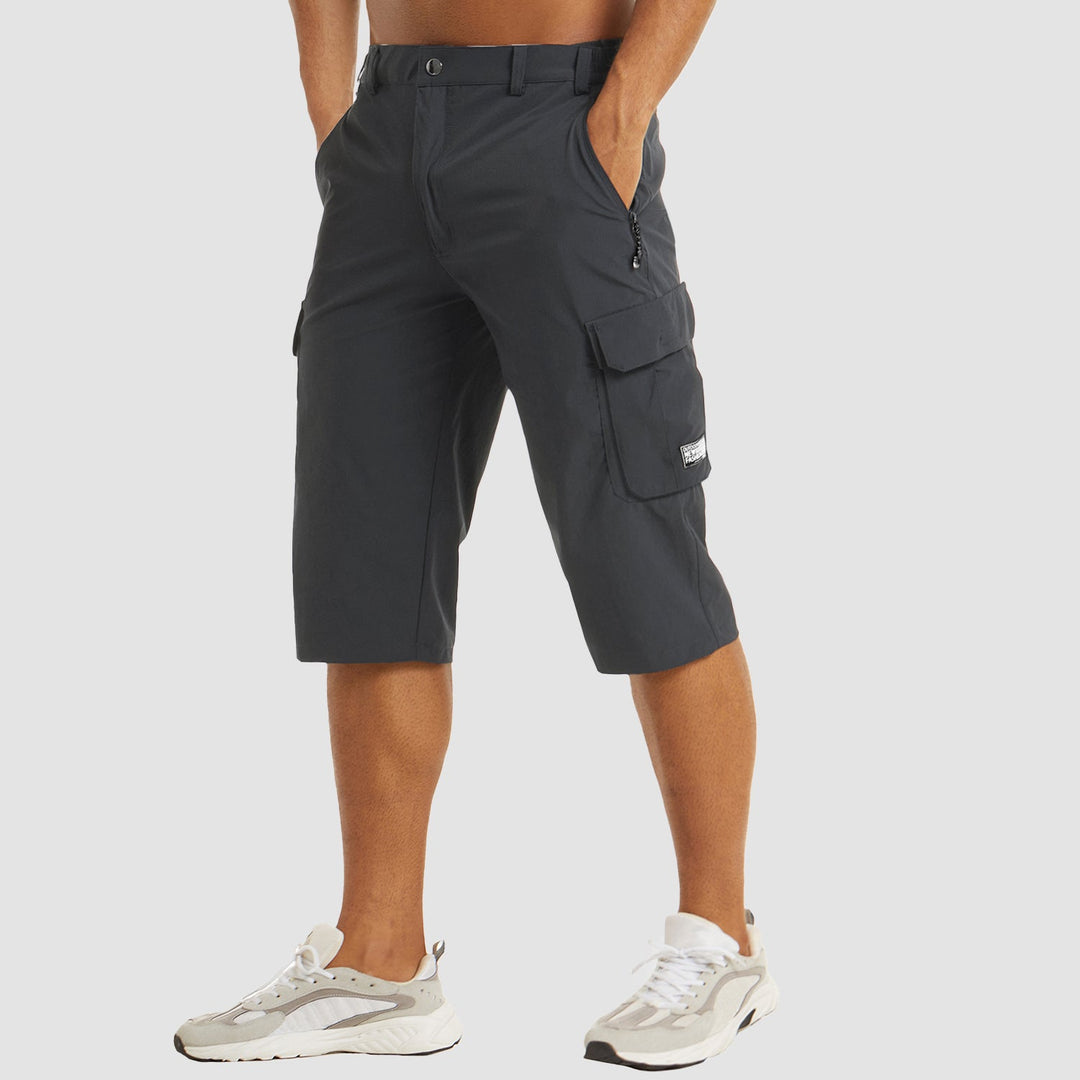 Men’s Quick-Dry Multi-Pocket Cargo Shorts