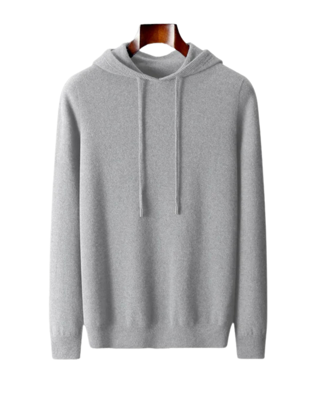 Men’s Merino Wool-Like Hoodie | Soft & Warm