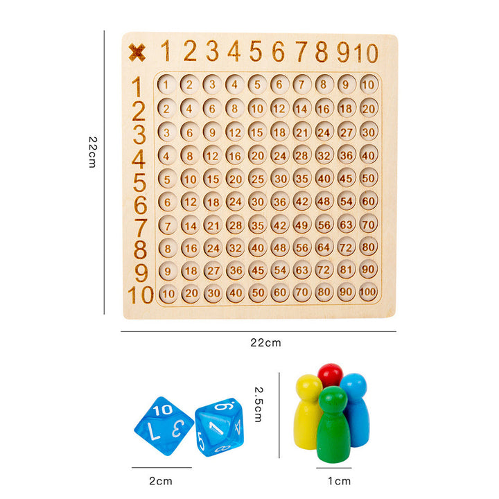Math Learning Board | Interactive Wooden Educational Toy