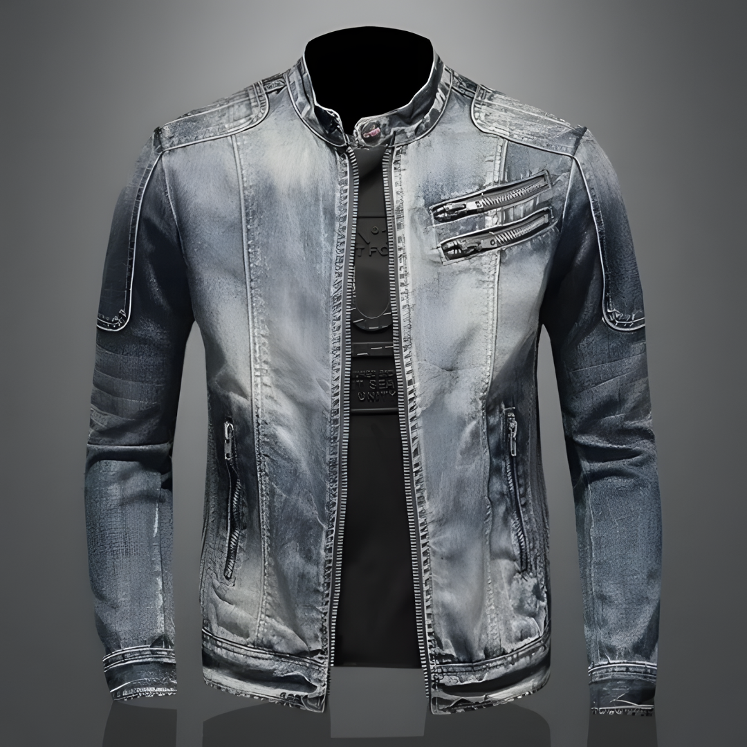 Mens Retro Denim Jacket