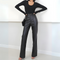 Zirelia | Women's High-Waisted Black Pants