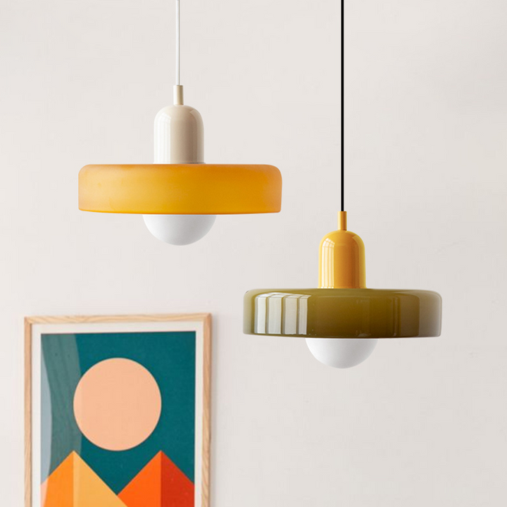 Miklon | Colorful Bauhaus-Style Pendant Light
