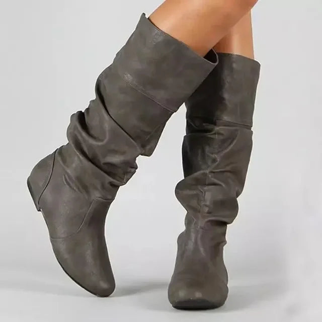 Maelis | Elegant Mid-Calf Cowboy Boots for Women