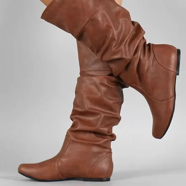Maelis | Elegant Mid-Calf Cowboy Boots for Women