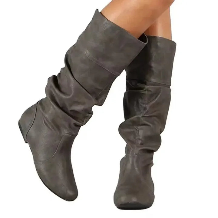 Maelis | Elegant Mid-Calf Cowboy Boots for Women