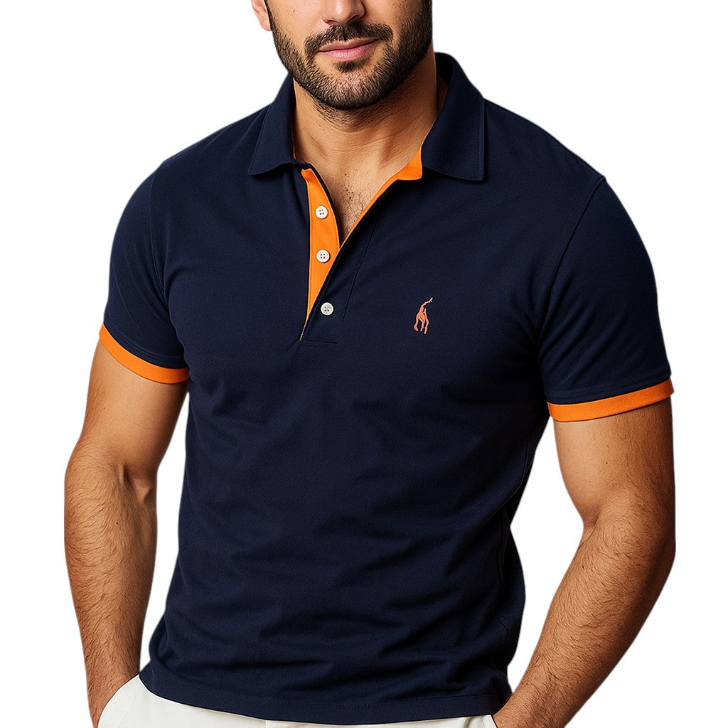 Men's Classic Polo Shirt | Relaxed Fit Short Sleeve Casual Top