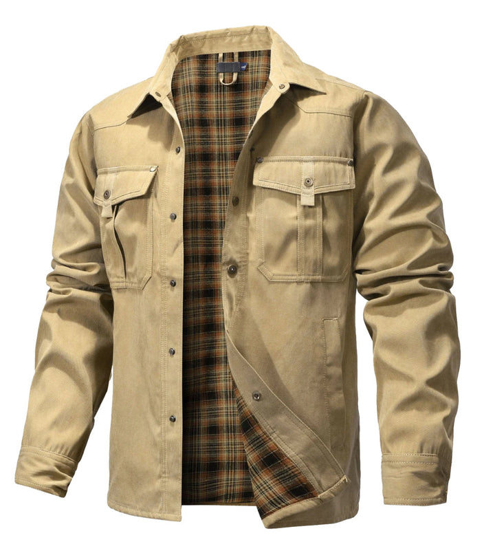 Xander | Men’s Flannel Rover Jacket