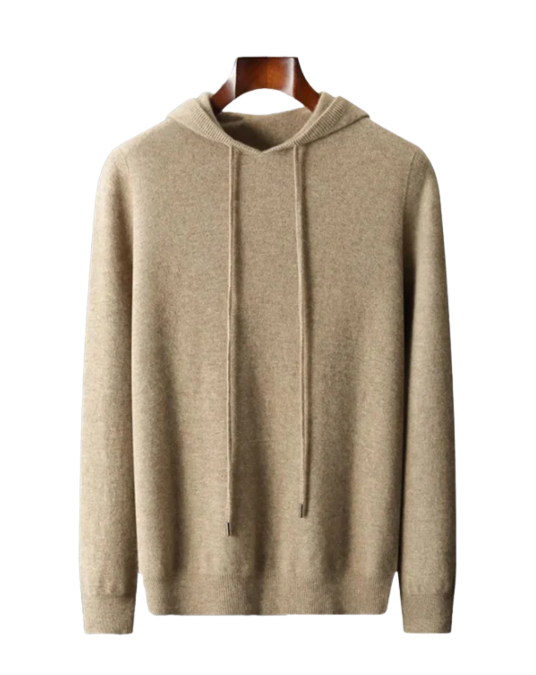 Men’s Merino Wool-Like Hoodie | Soft & Warm