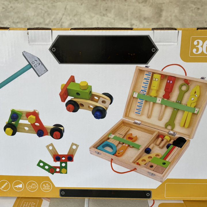 Wooden Tool Set For Children
