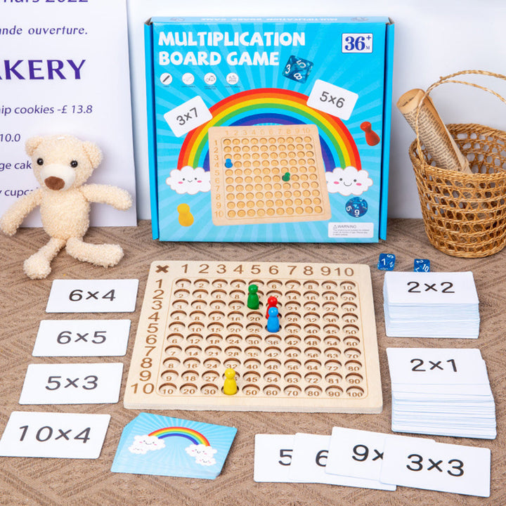 Math Learning Board | Interactive Wooden Educational Toy