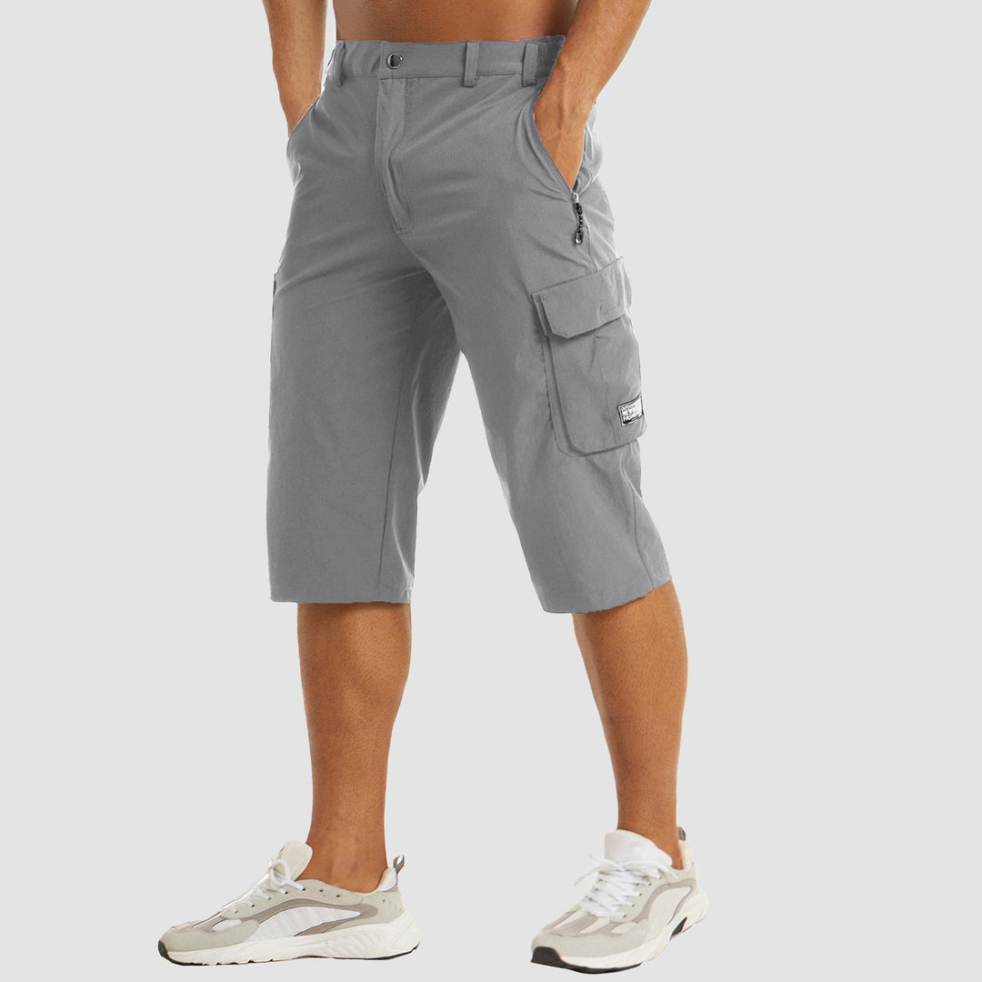 Men’s Quick-Dry Multi-Pocket Cargo Shorts