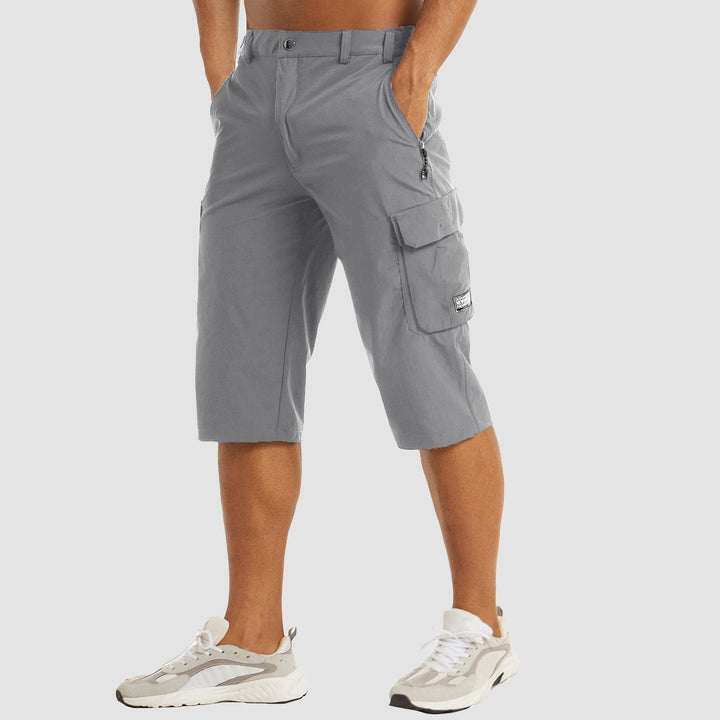 Men’s Quick-Dry Multi-Pocket Cargo Shorts