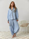 Piper | Women’s Comfortable Loose Fit Checked Pajama Set