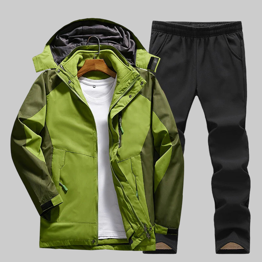 3-in-1 Women’s Outdoor Jacket Set | All-Weather Protection