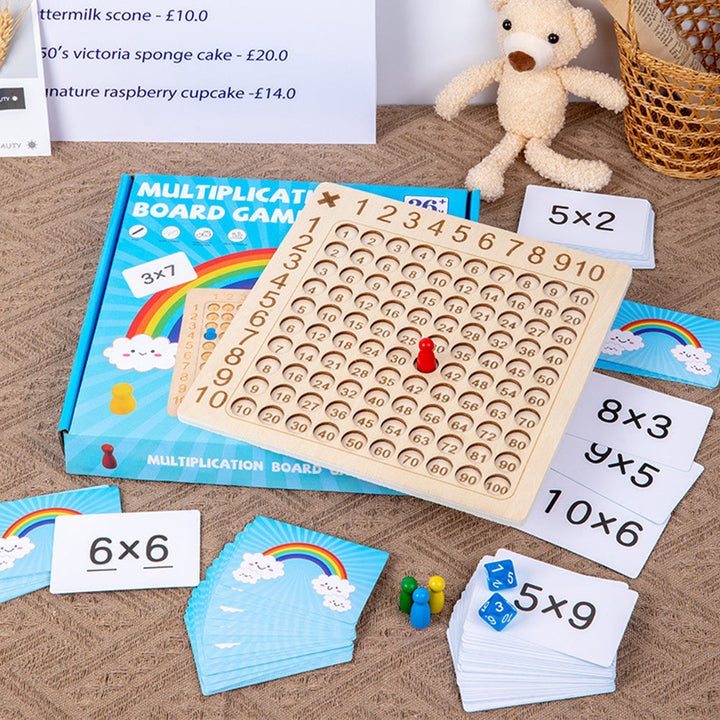 Math Learning Board | Interactive Wooden Educational Toy