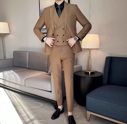 3-Piece Men’s Suit Set | Tailored Formal Set