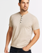 Westic | Men’s Casual Henley Shirt