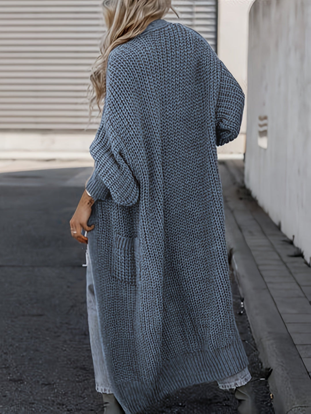Women’s Wool-Like Cardigan Sweater | Long & Warm