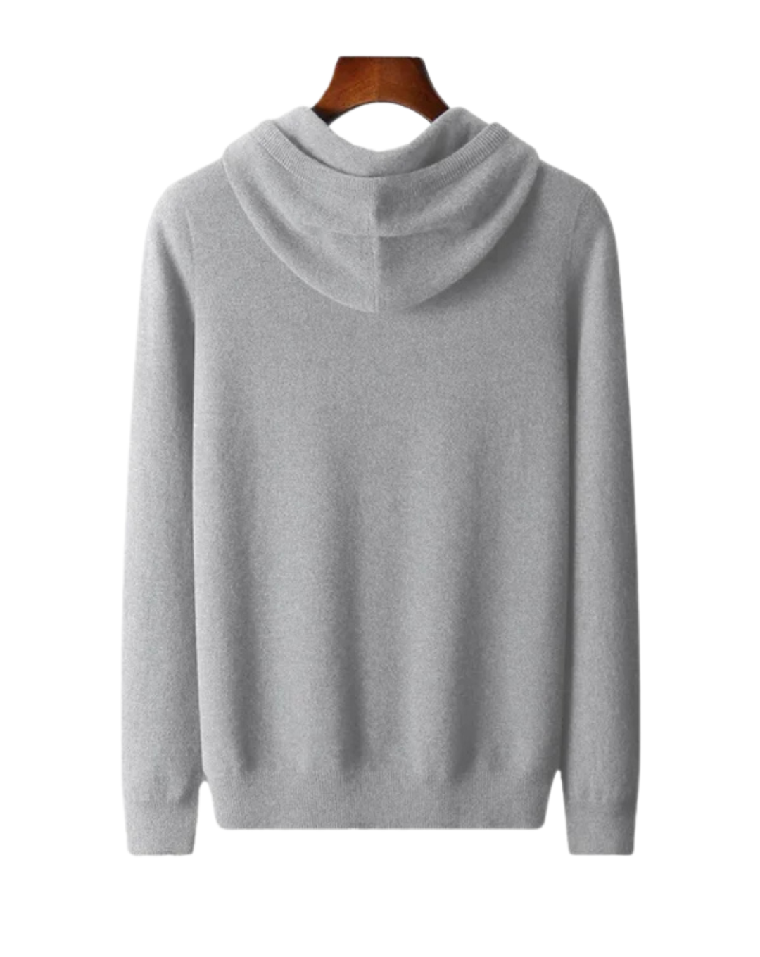 Men’s Merino Wool-Like Hoodie | Soft & Warm
