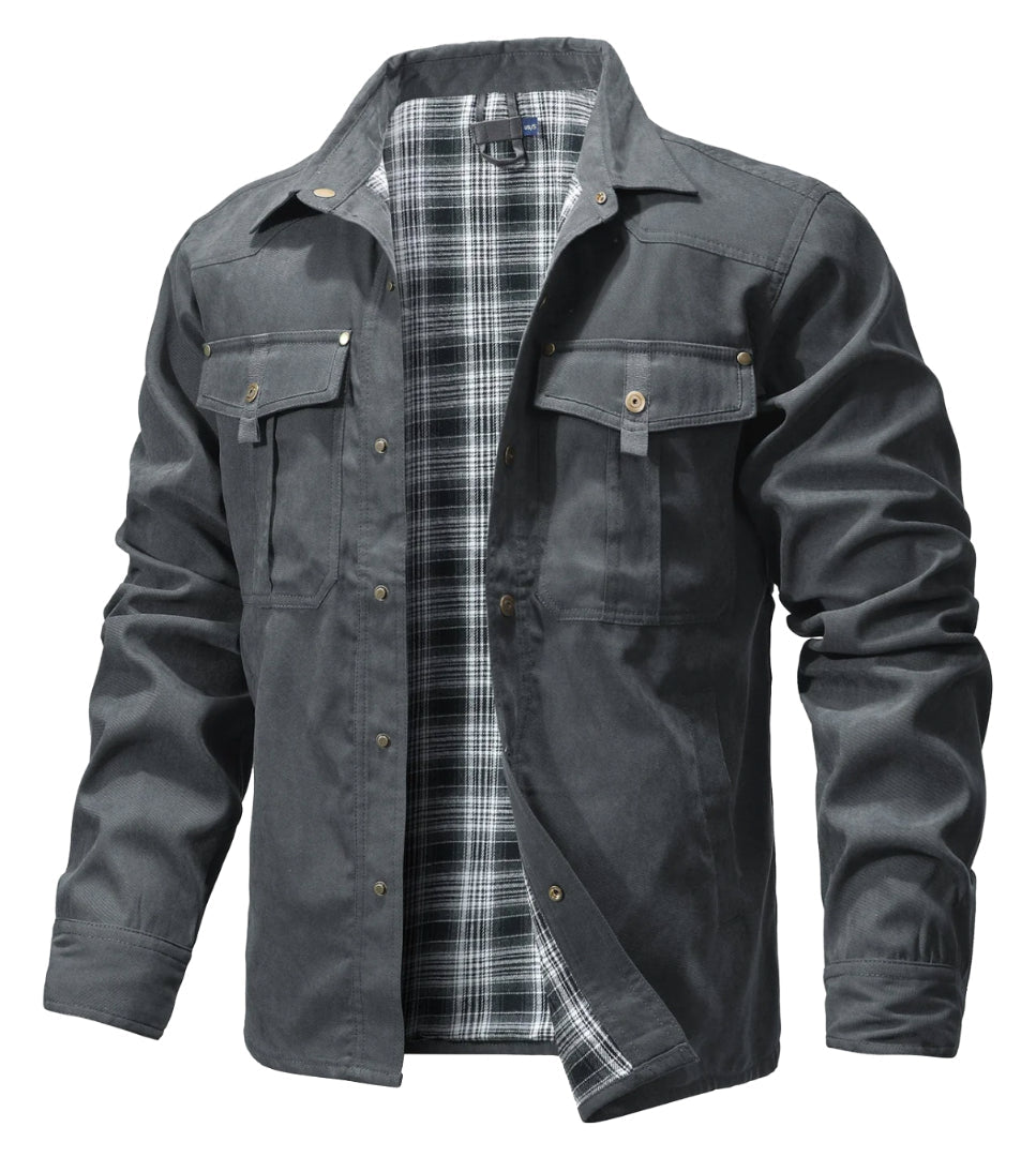 Xander | Men’s Flannel Rover Jacket