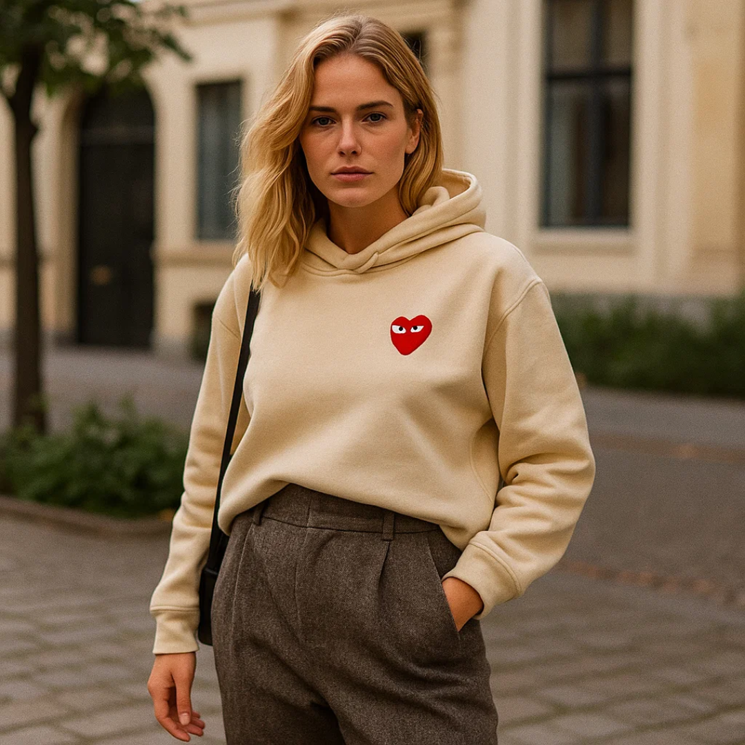 Angel | Heart Sweater - Comfortable & Stylish Women’s Knitwear