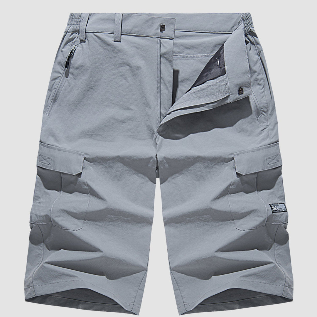 Men’s Quick-Dry Multi-Pocket Cargo Shorts