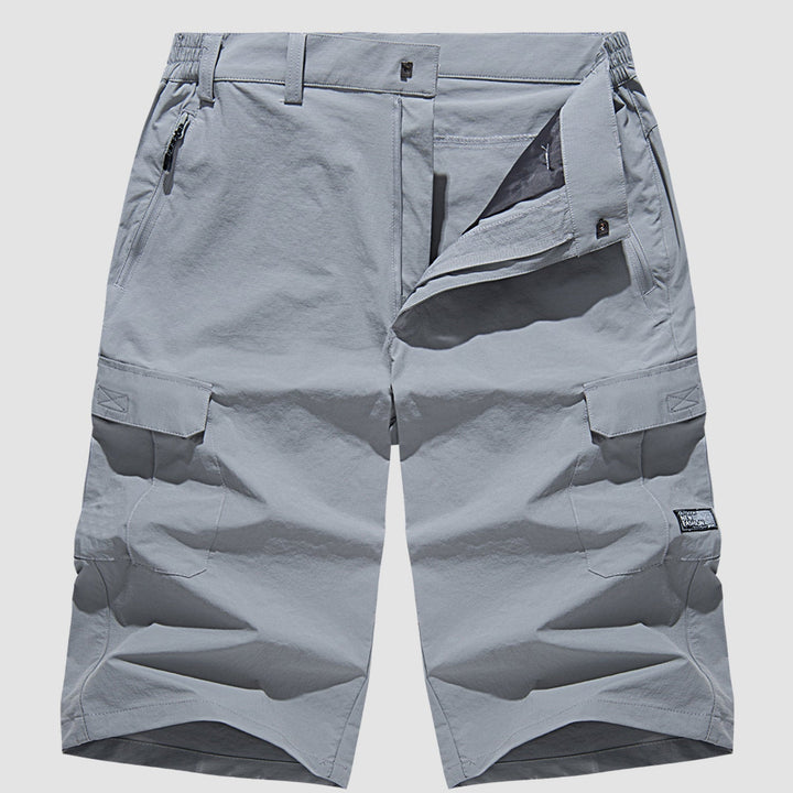 Men’s Quick-Dry Multi-Pocket Cargo Shorts