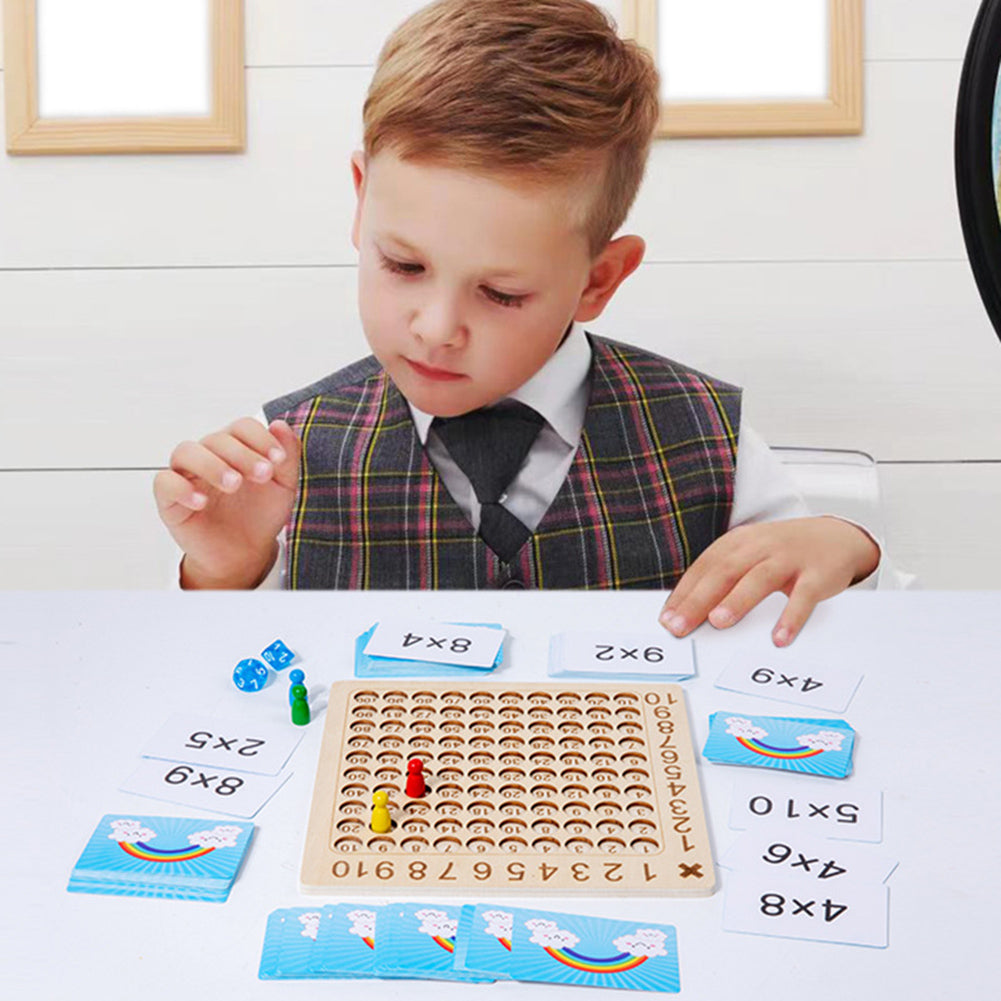 Math Learning Board | Interactive Wooden Educational Toy