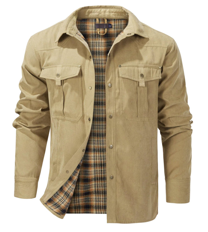 Xander | Men’s Flannel Rover Jacket