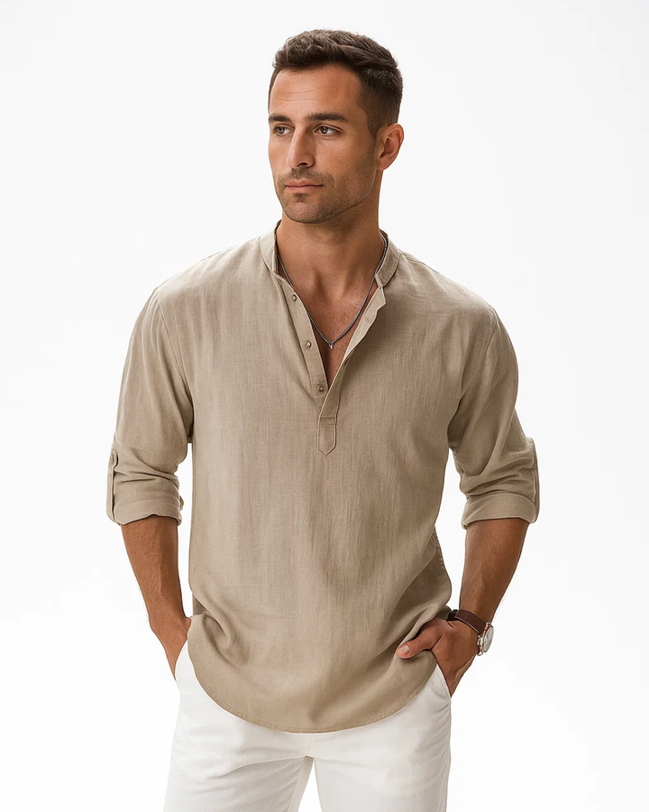 Presen | Men’s Casual Summer Long Sleeve Shirt