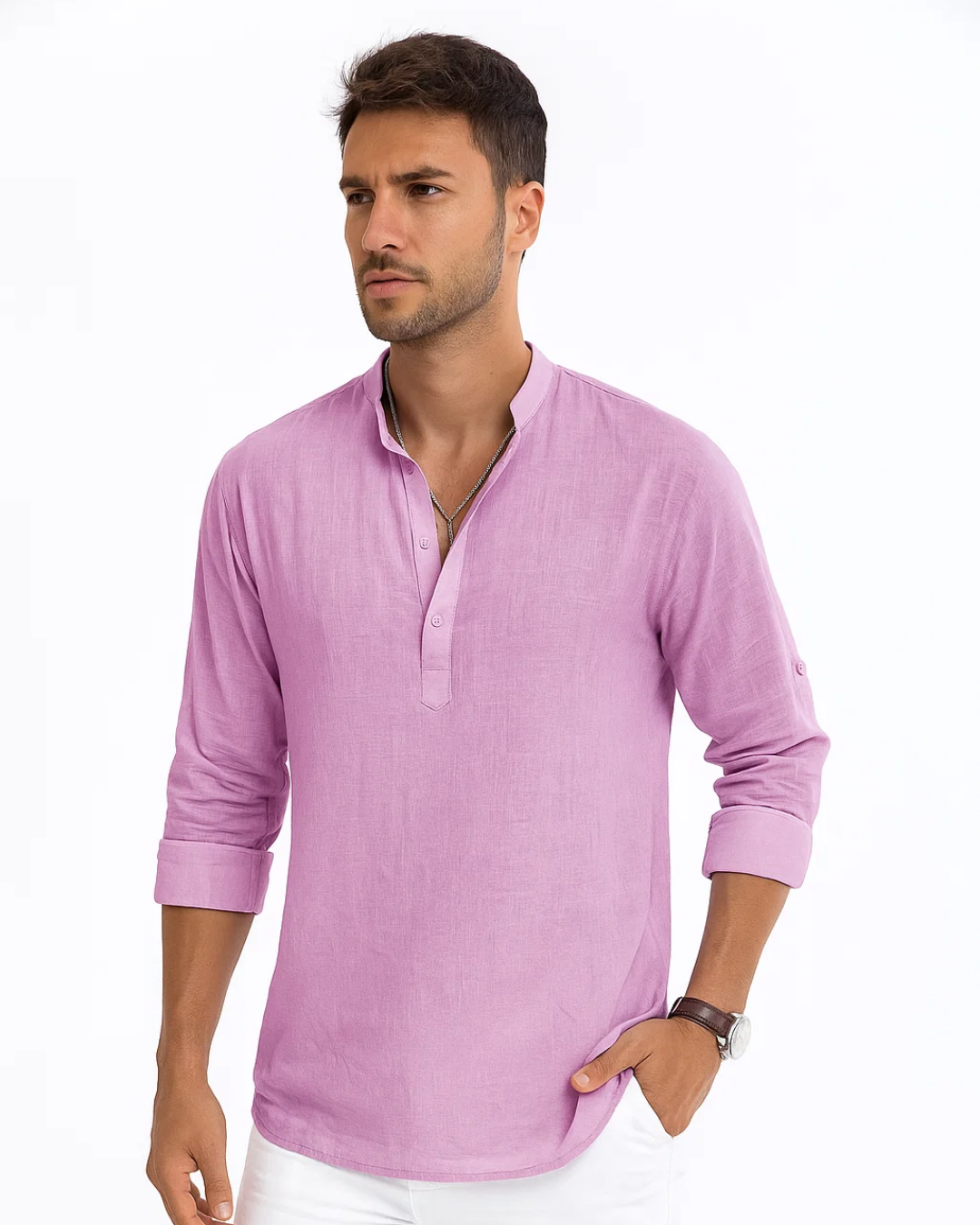 Presen | Men’s Casual Summer Long Sleeve Shirt
