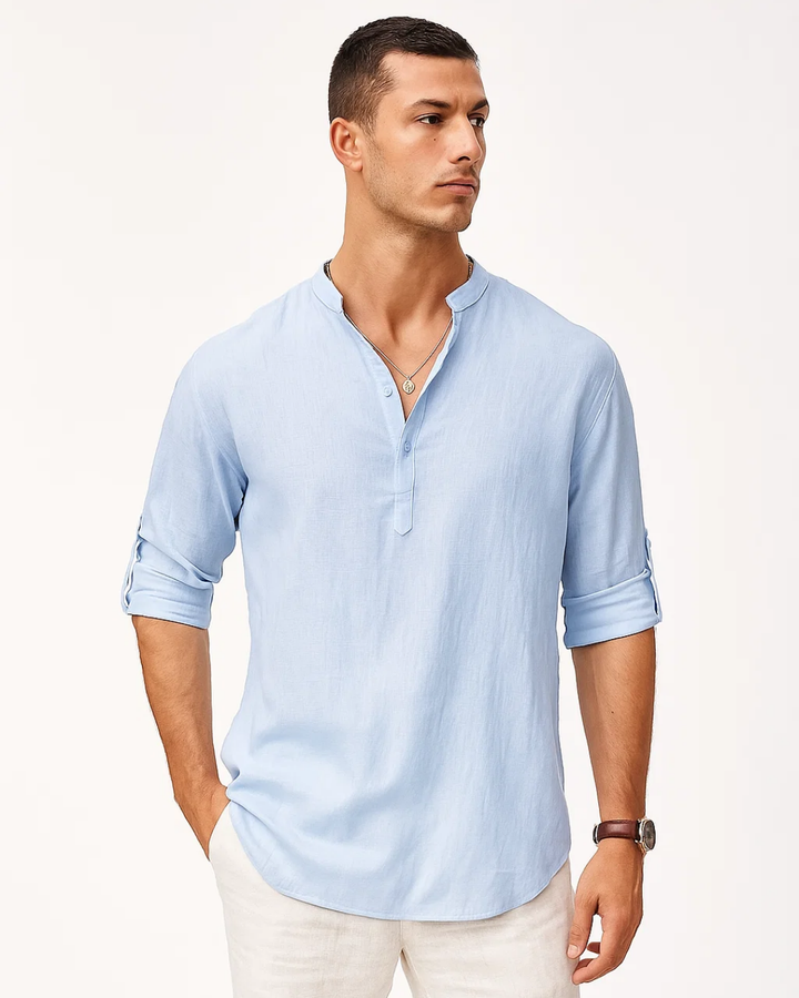 Presen | Men’s Casual Summer Long Sleeve Shirt