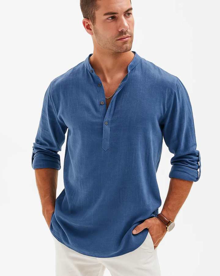 Presen | Men’s Casual Summer Long Sleeve Shirt