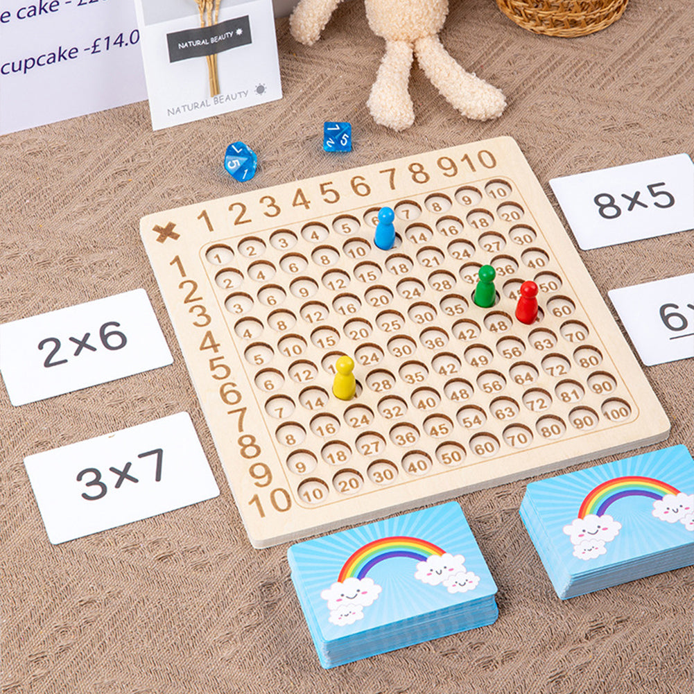 Math Learning Board | Interactive Wooden Educational Toy