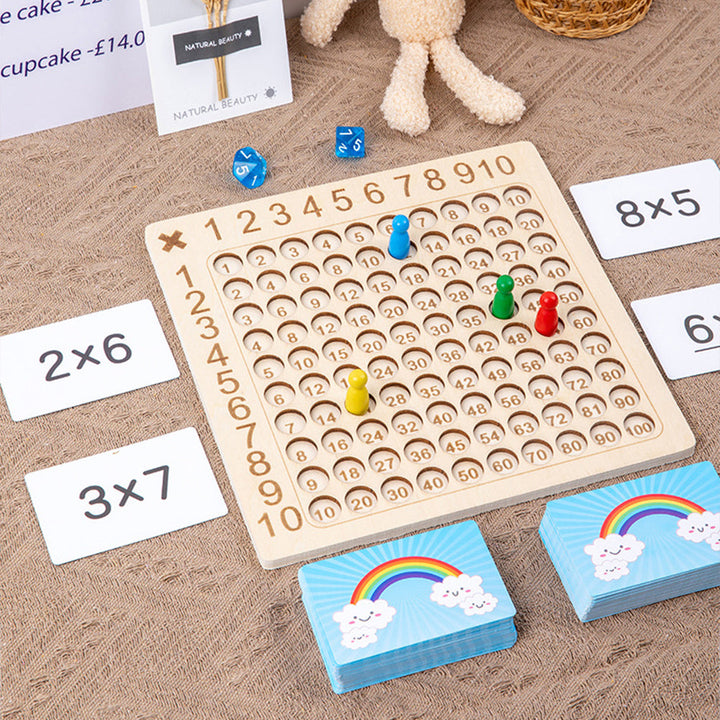 Math Learning Board | Interactive Wooden Educational Toy