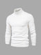 Men’s Soft Cotton Turtleneck Sweater