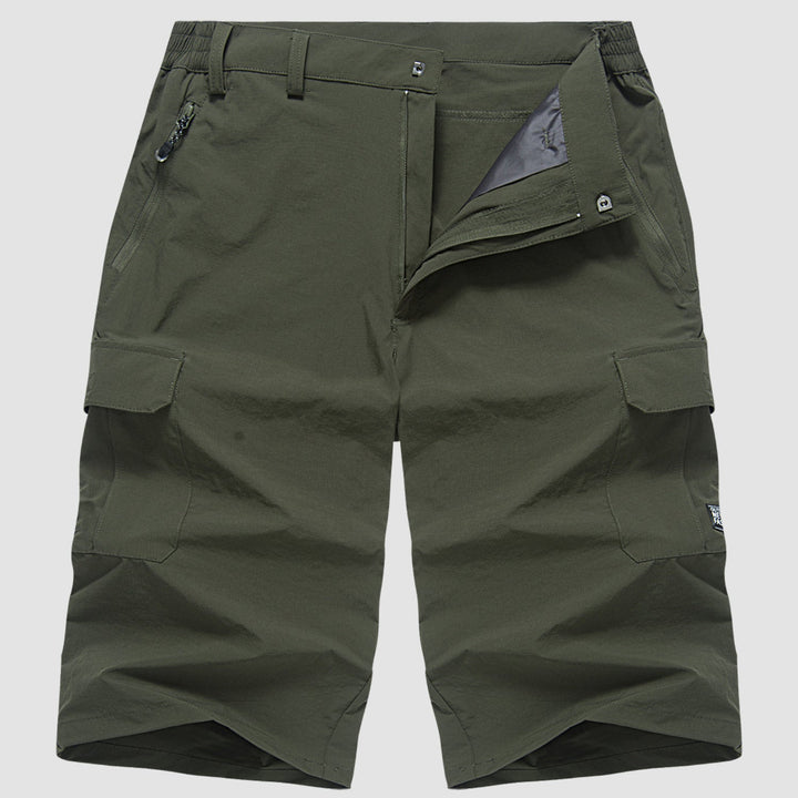 Men’s Quick-Dry Multi-Pocket Cargo Shorts