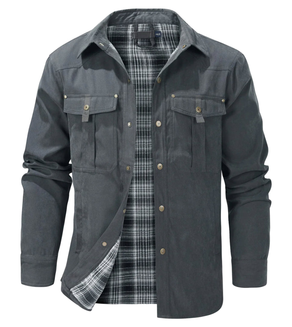 Xander | Men’s Flannel Rover Jacket