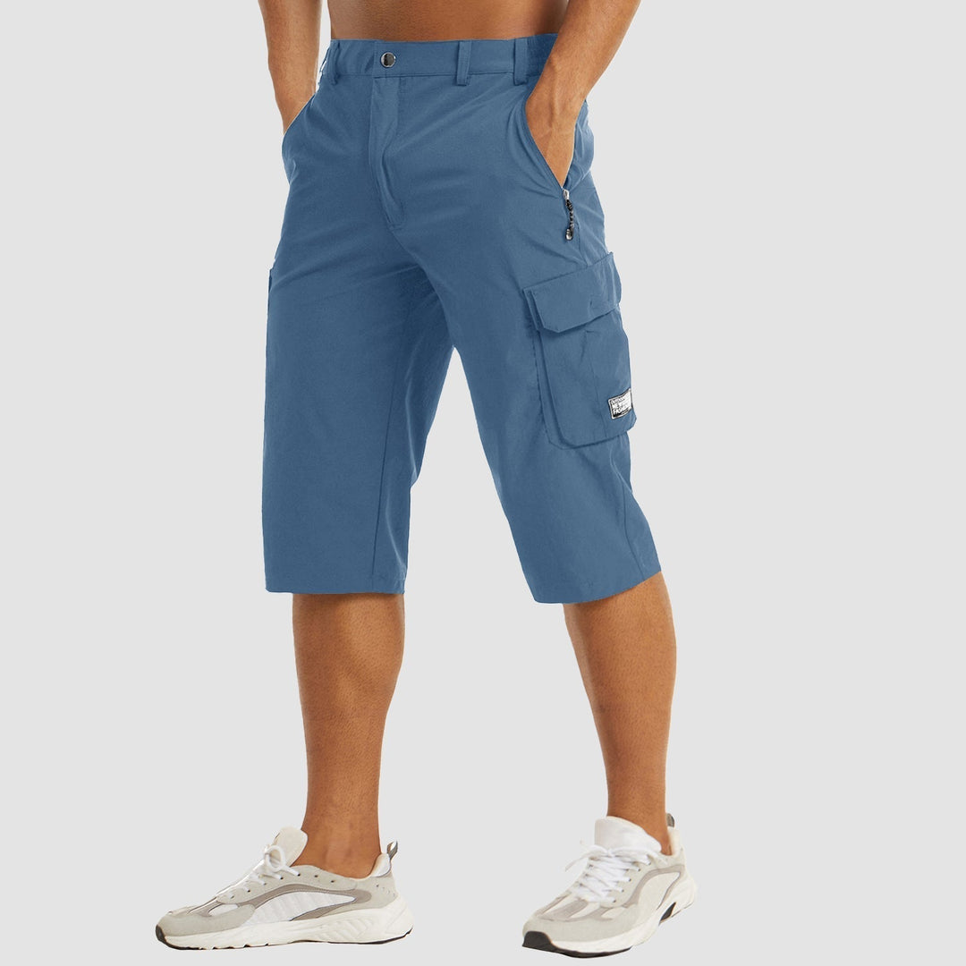 Men’s Quick-Dry Multi-Pocket Cargo Shorts