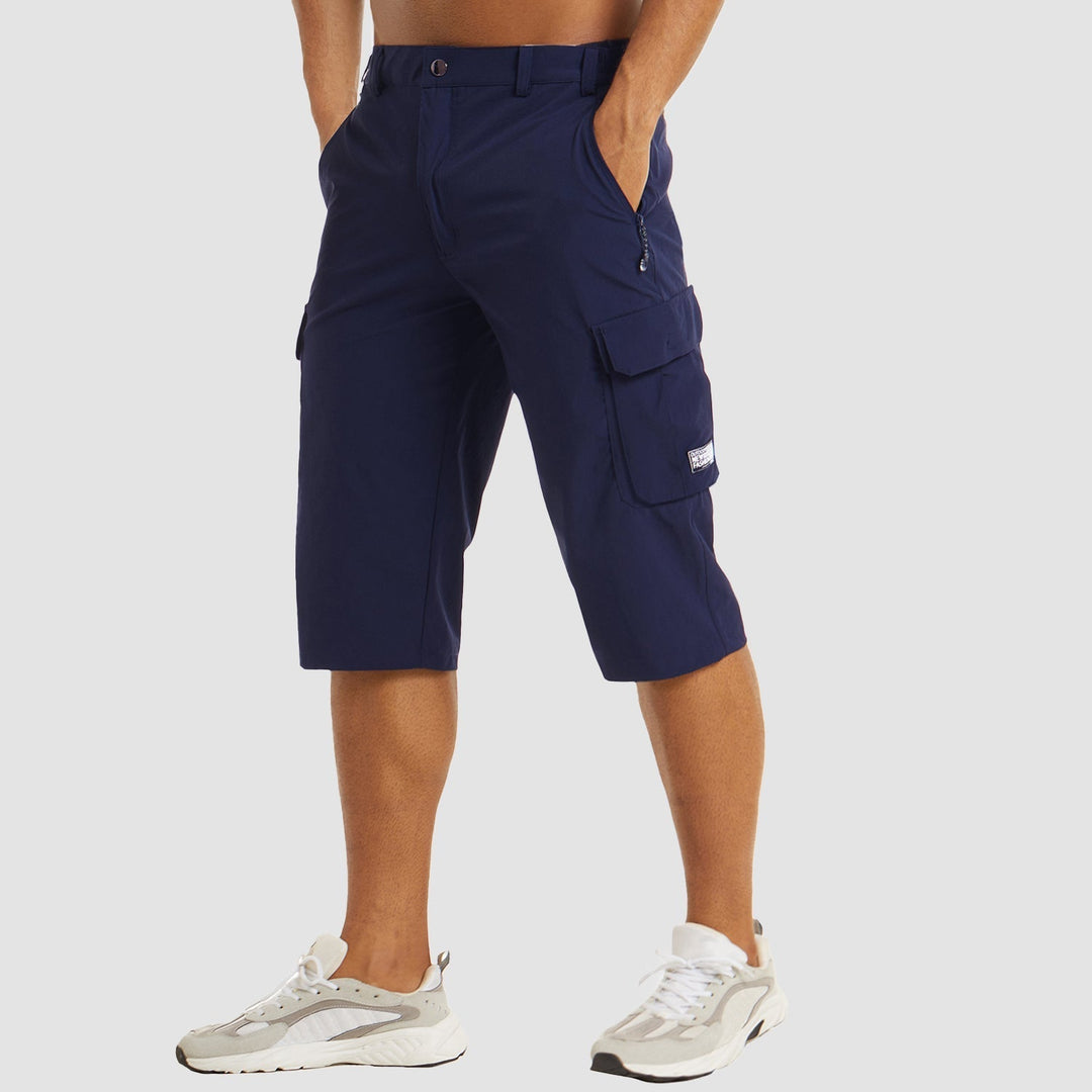 Men’s Quick-Dry Multi-Pocket Cargo Shorts