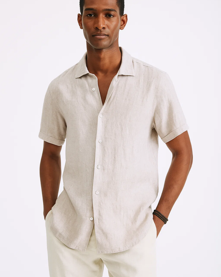 Zolan | Men’s Short Sleeve Casual Button-Down Shirt