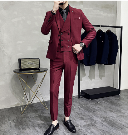 3-Piece Men’s Suit Set | Tailored Formal Set