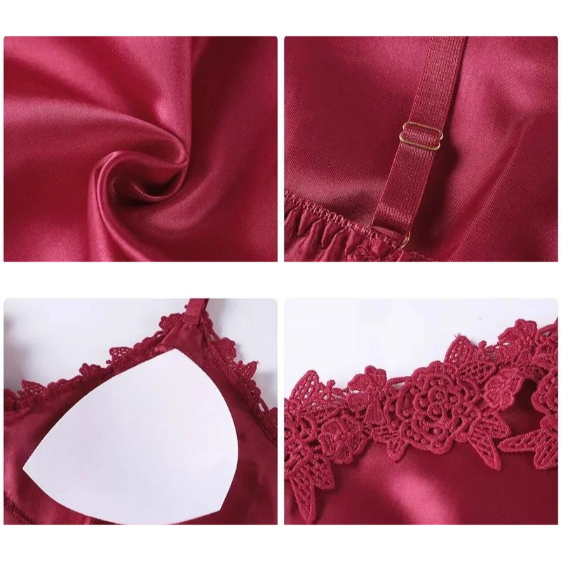 5-in-1 Satin Nightwear Set | Luxury Sleepwear for Women