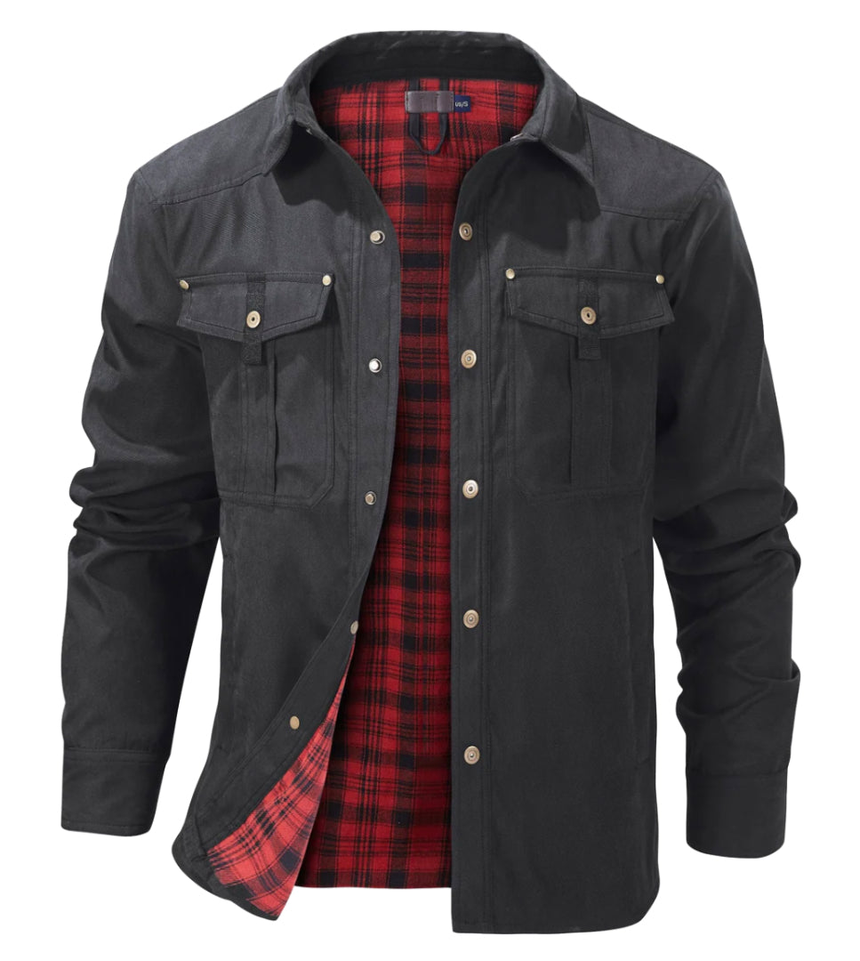 Xander | Men’s Flannel Rover Jacket