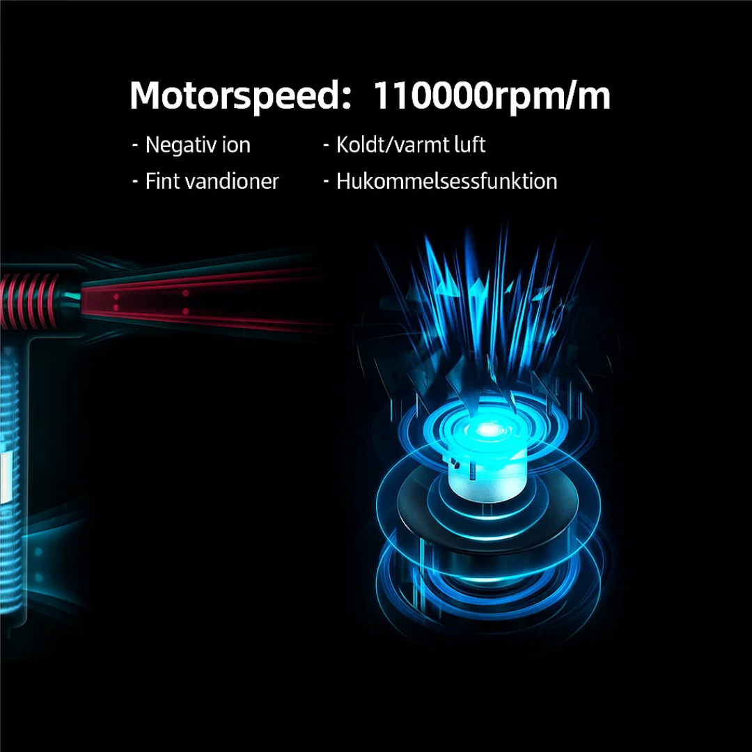 Magnetic Hair Dryer | Effortless Styling & Quick Drying