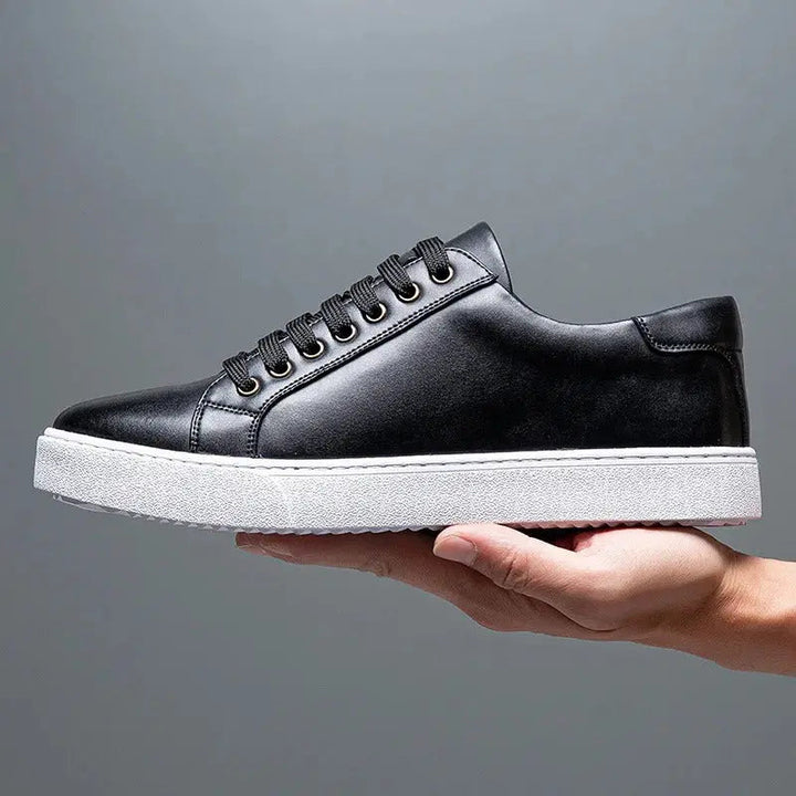 Men's Stylish Leather Trainers for Everyday Comfort
