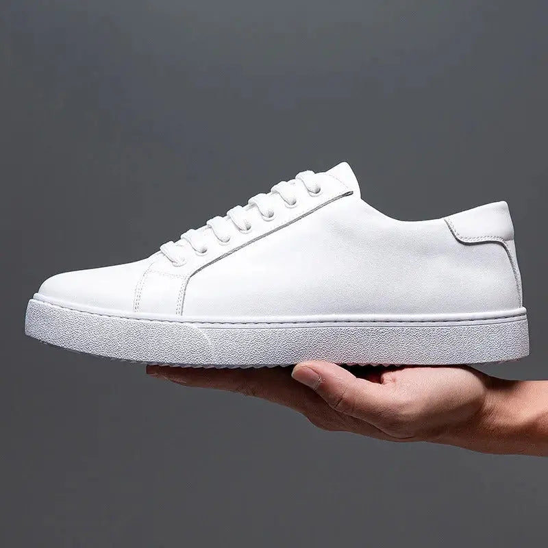 Men's Stylish Leather Trainers for Everyday Comfort