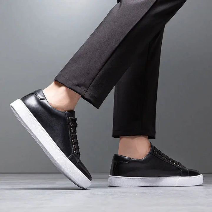 Men's Stylish Leather Trainers for Everyday Comfort
