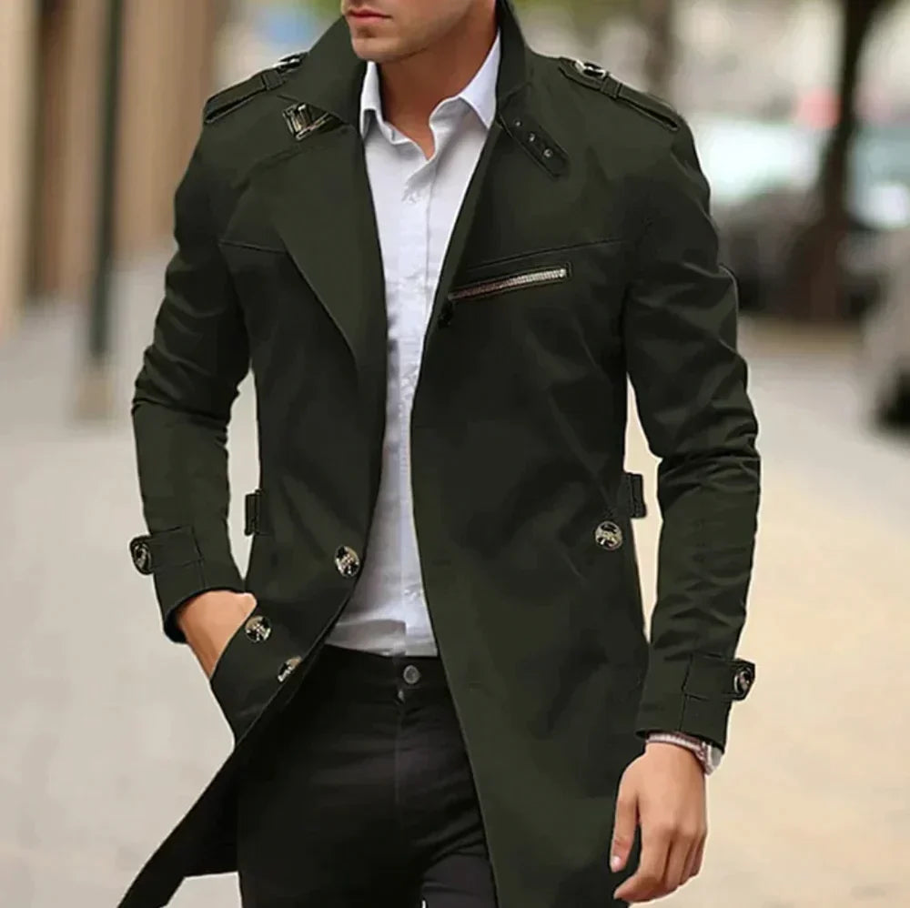 Men's Trench Coat | Business Casual Style